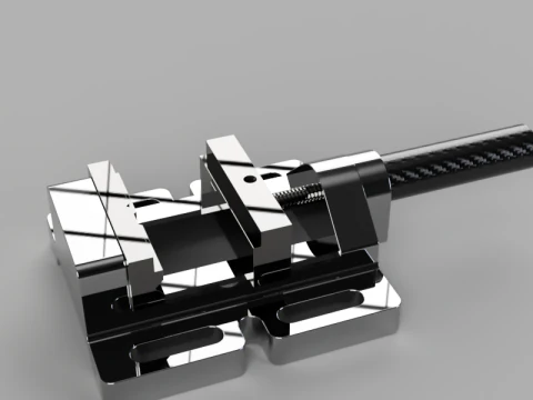 Drill Press Vise 3D Model