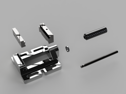 Drill Press Vise 3D Model