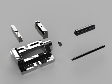 Drill Press Vise 3D Model
