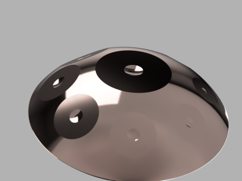 Handpan Modello 3D