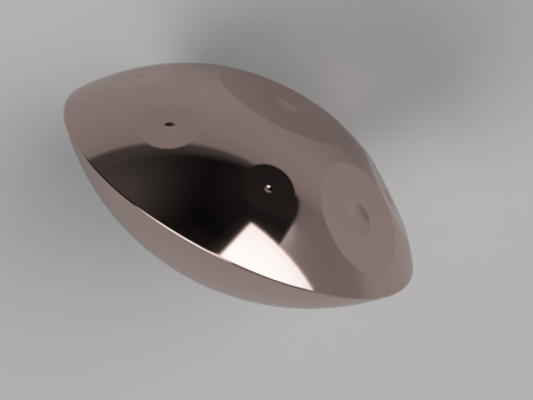 Handpan 3D Model