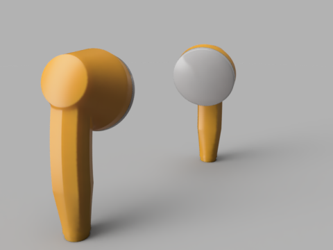Headphones Sheel 3D Model