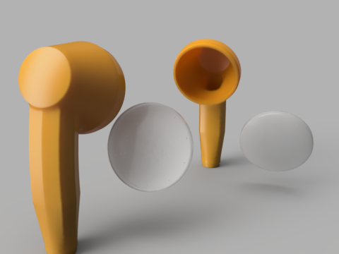 Headphones Sheel 3D Model