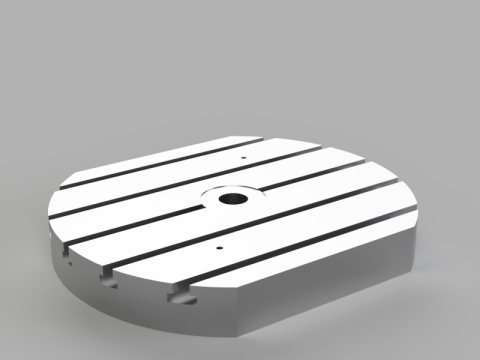 Milling Table 3D Model