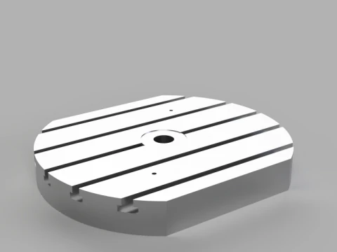 Mesa de fresagem Modelo 3D