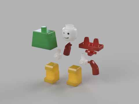 Minifigure 3D Model
