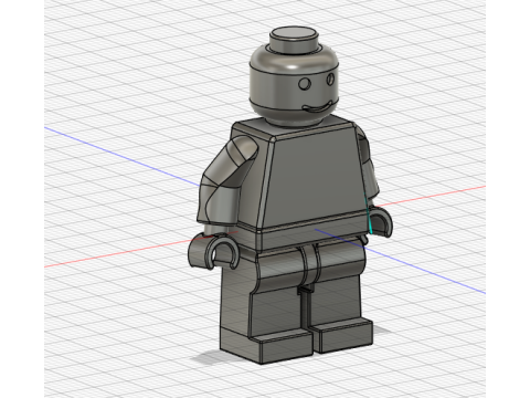 Minifigure 3D Model