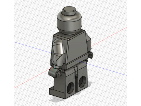 Minifigure 3D Model