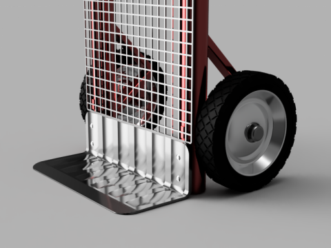 Hand Truck 3D Model