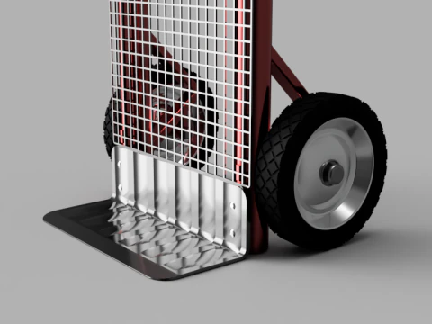 Hand Truck 3D Model