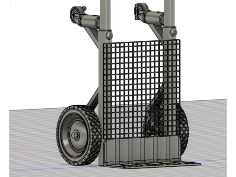 Hand Truck 3D Model