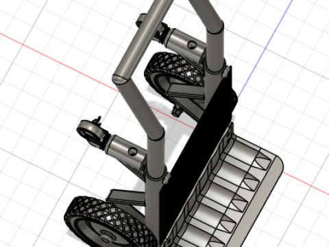 Hand Truck 3D Model