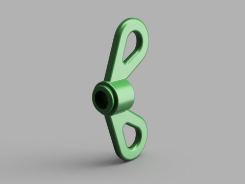 Butterfly Clasp 3D-Modell