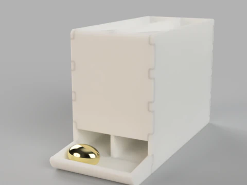 Sliding Egg Dispenser 3D Model