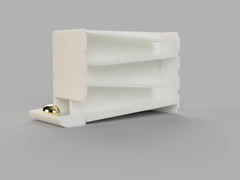 Sliding Egg Dispenser 3D Model