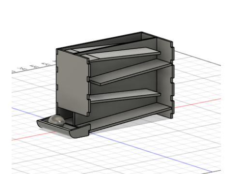 Sliding Egg Dispenser Modèle 3D