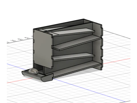 Sliding Egg Dispenser 3D Model