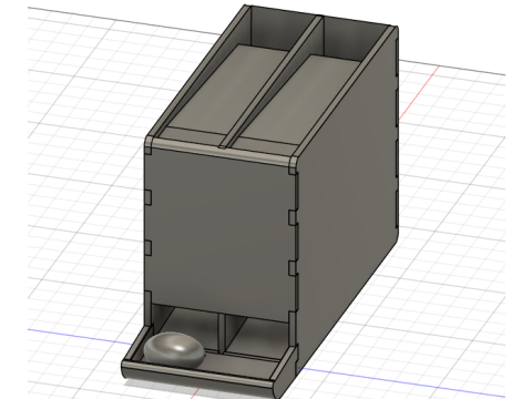 Sliding Egg Dispenser Modèle 3D