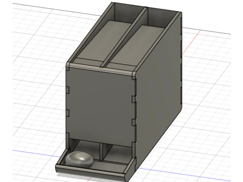 Sliding Egg Dispenser 3D Model