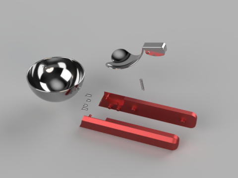 Ice Cream Scoop Modello 3D