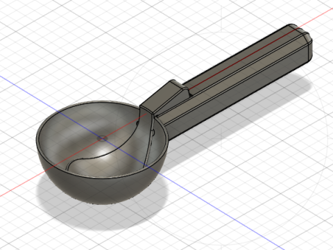 Ice Cream Scoop Modello 3D