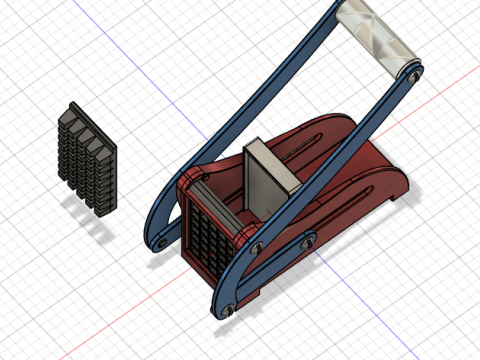 Vegetable Cutter Model 3D
