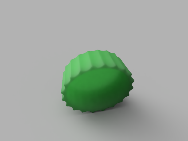 Bottle Cap Modèle 3D .c4d .max .obj .3ds .fbx .stl .blend 