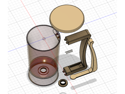 Batter Dispenser Modello 3D