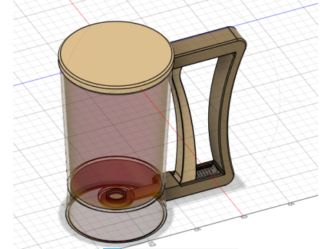 Batter Dispenser Modello 3D