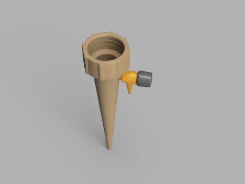 Garden Irrigation Spike 3D Model