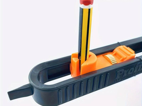 Adjustable Profile Scribing Ruler 3D-Modell