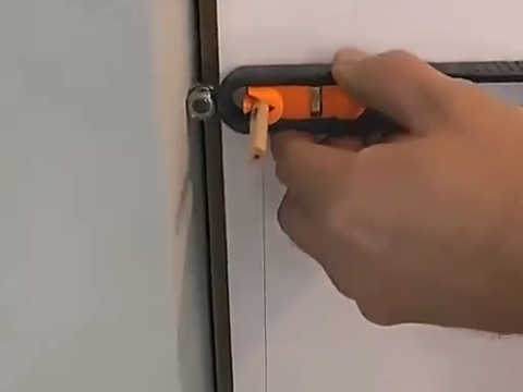 Adjustable Profile Scribing Ruler 3D-Modell