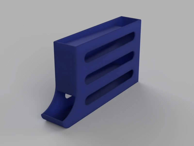 Egg Storage Box 2 3D Model .c4d .max .obj .3ds .fbx .stl .blend 