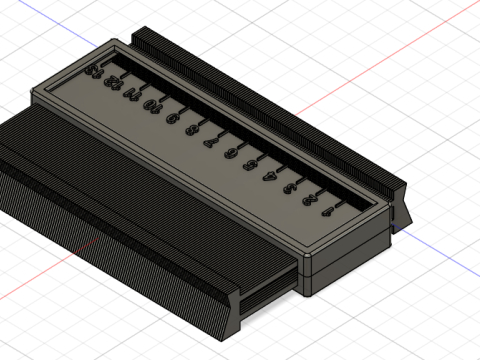 Contour Gauge Profile Tool 3D मॉडल