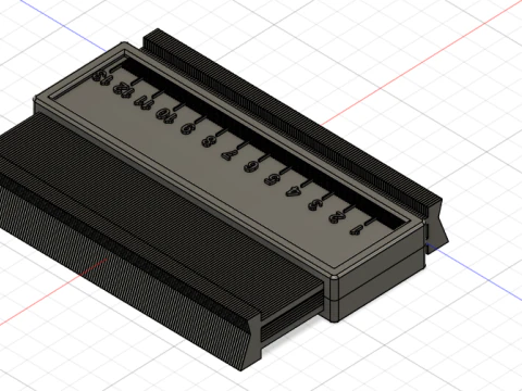 Contour Gauge Profile Tool 3D Model