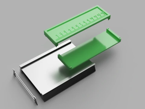 Contour Gauge Profile Tool 3D Model