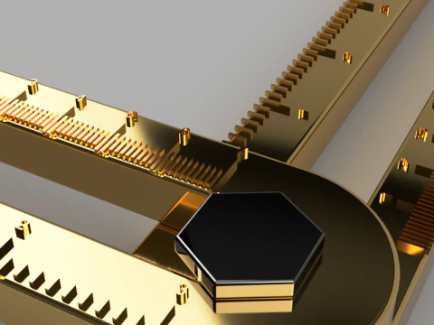 Multifunctional Measuring Scale 3D Model