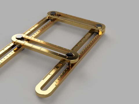 Multifunctional Measuring Scale 3D-Modell