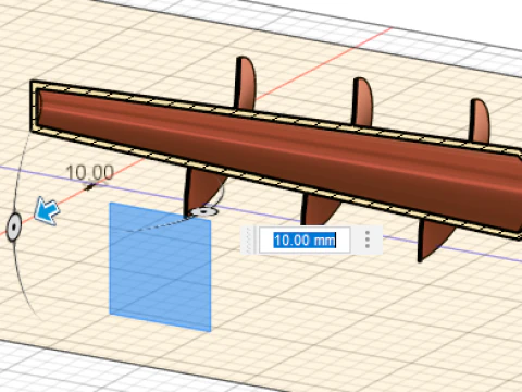 Auger Drill Bit 3D Model