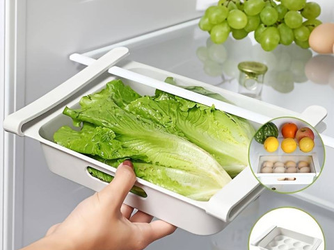 Refrigerator Organizer Drawer Model 3D