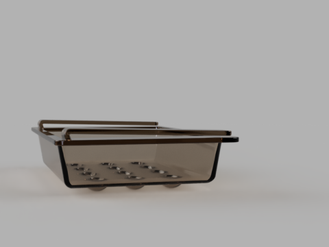 Refrigerator Organizer Drawer Model 3D