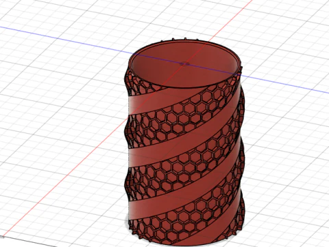 Pencil Holder 3D Model