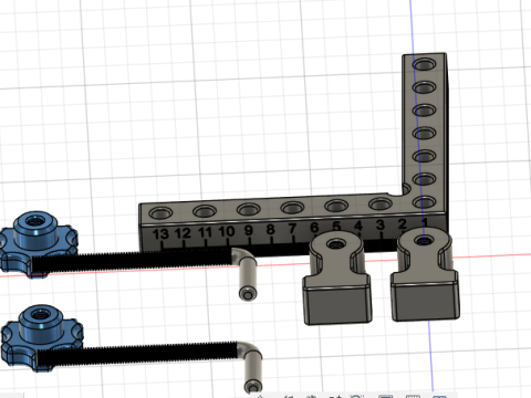90-Degree Right Angle Clamp Modelo 3D