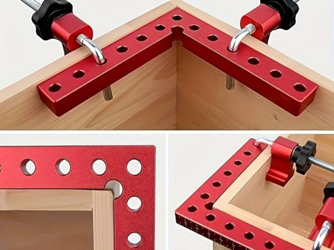 90-Degree Right Angle Clamp Modelo 3D