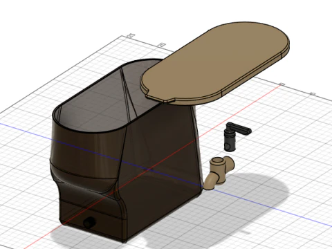 Distributeur de boissons Modèle 3D