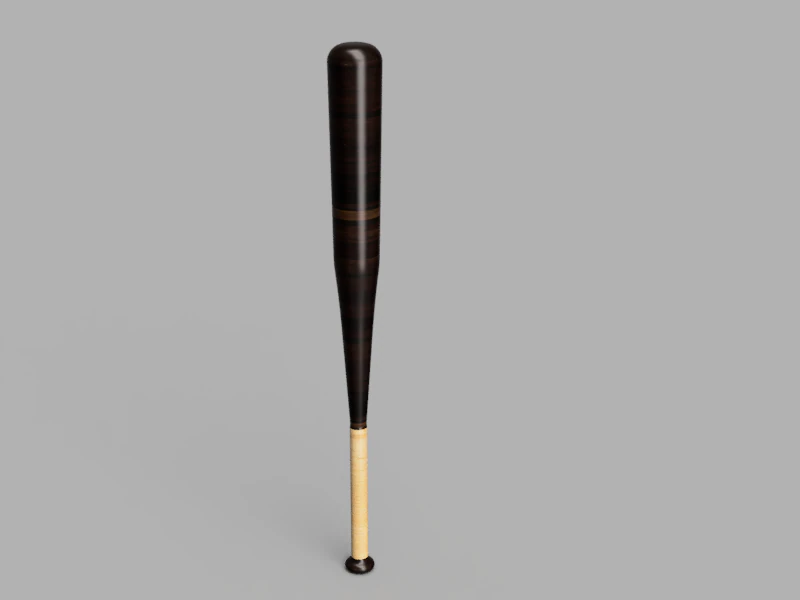 Baseball 3D Model .c4d .max .obj .3ds .fbx .stl .blend 