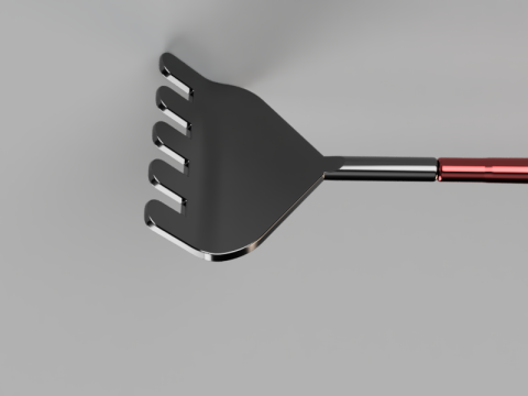 Telescopic Backscratcher Model 3D