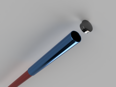 Telescopic Backscratcher Model 3D
