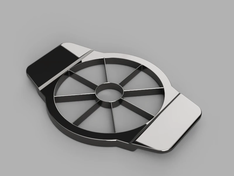 Apple Slicer 3D Model .c4d .max .obj .3ds .fbx .stl .blend 