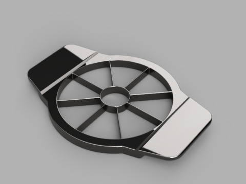 Apple Slicer 3D Model